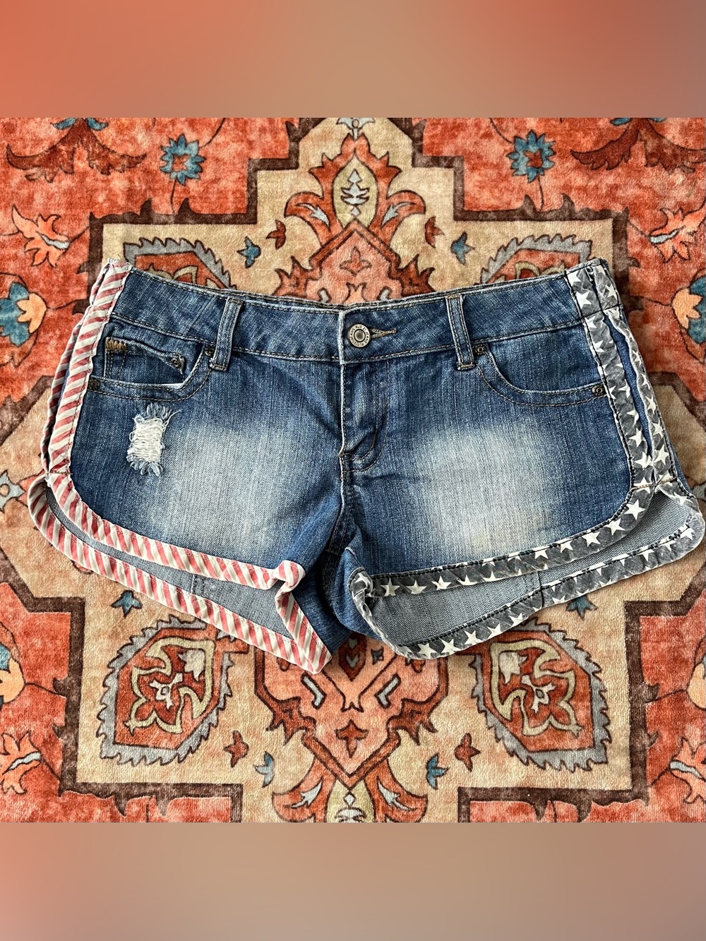 Y2K Rue21 Low Rise Shorts